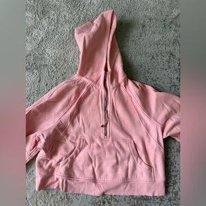 Lululemon Pink Half-Zip Hoodie